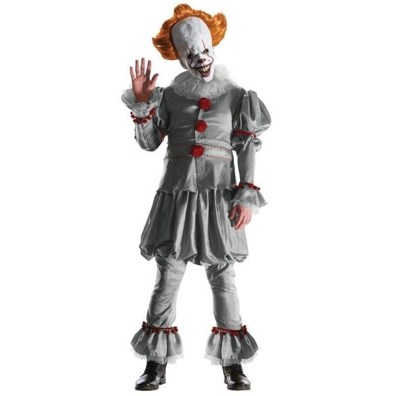 Mens Pennywise IT Clown Grand Heritage Costume 1