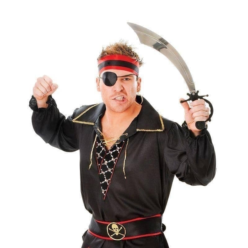 Mens Pirate Man Adult Costume Male Halloween 1