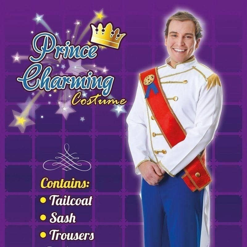 Mens Prince Charming Adult Costume Male Halloween 2
