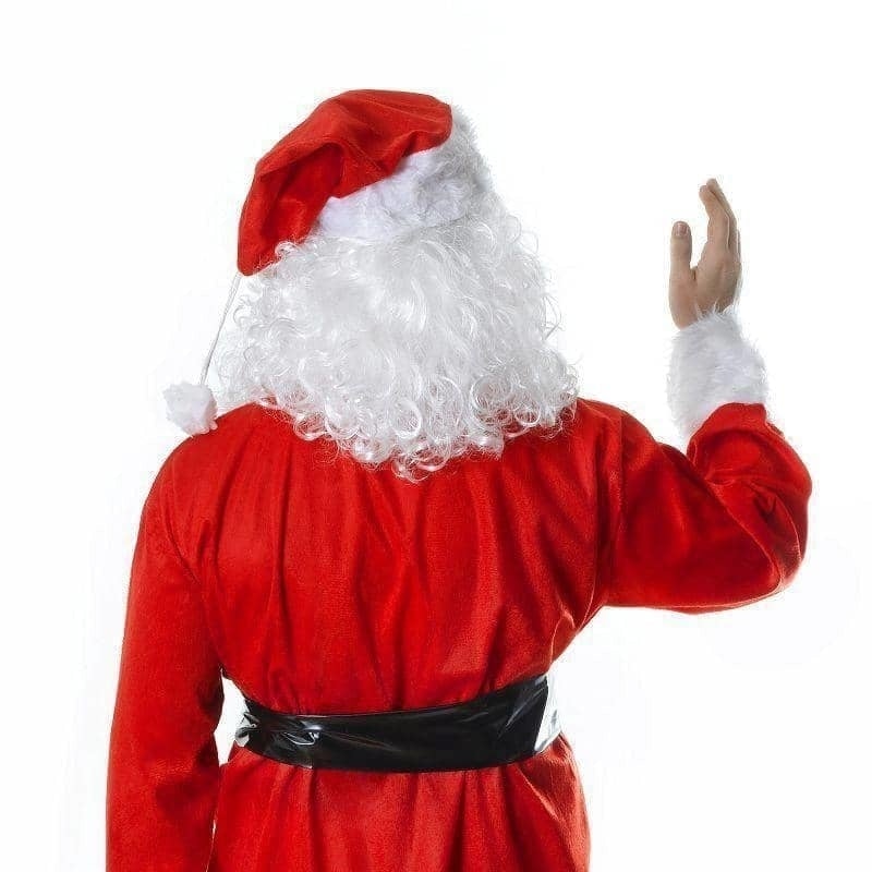 Mens Santa Costume Fur 3