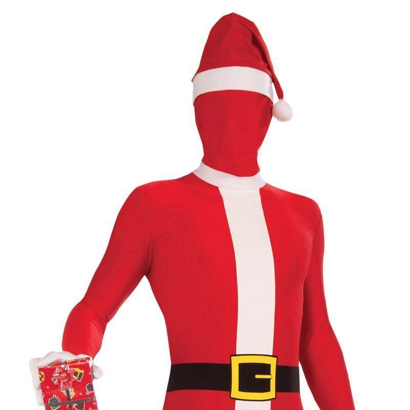 Mens Santa Suit Disapearing Man Adult Costumes Male Chest Size 44" 1