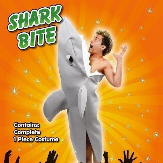 Mens Shark Attack Adult Costume Male Halloween 2