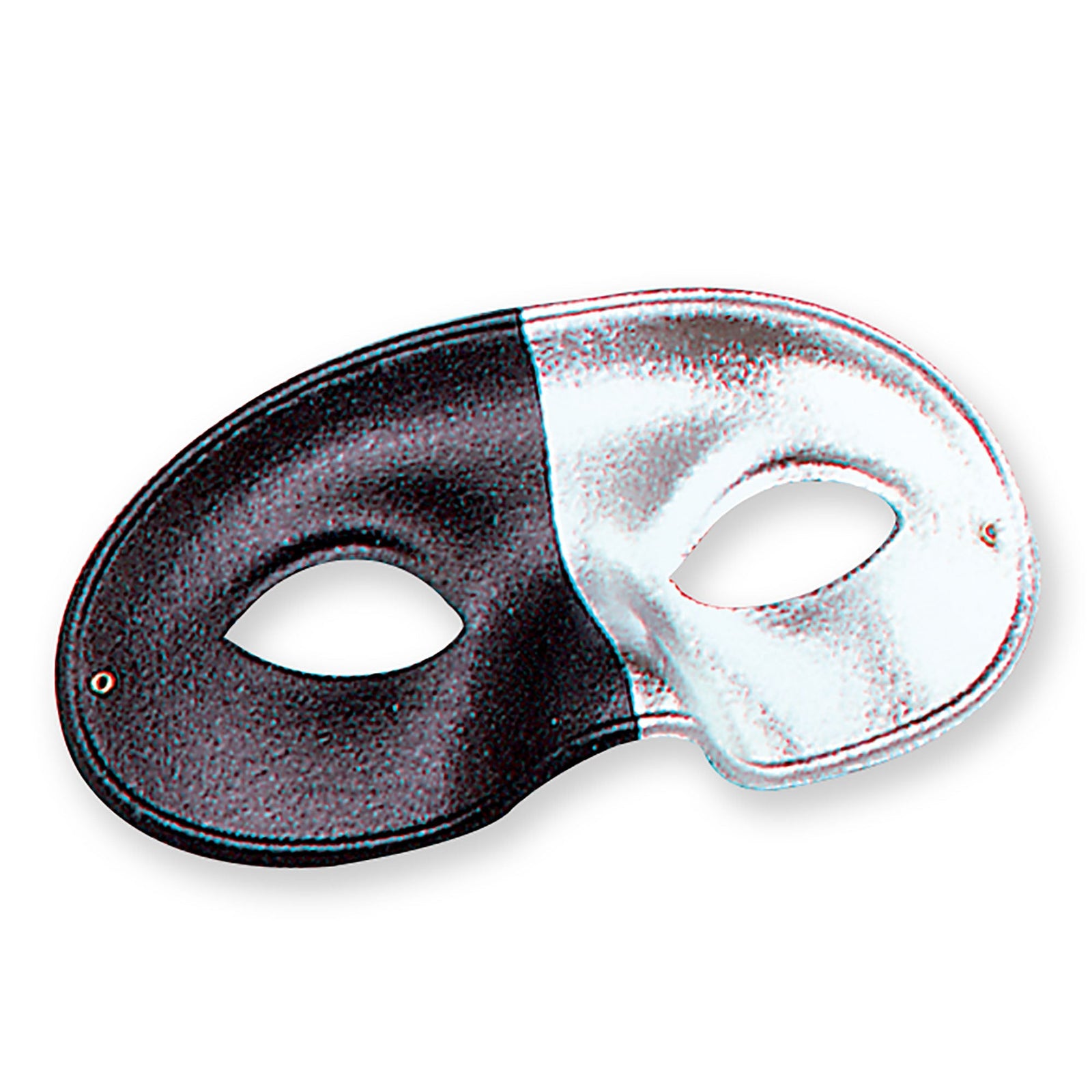Mens Silver Black 2 Tone As Em549 Eye Masks Male Halloween Costume 1
