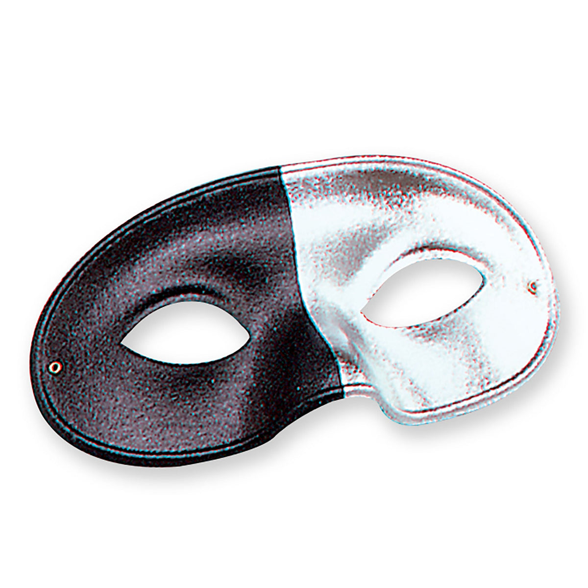 Mens Silver Black 2 Tone As Em549 Eye Masks Male Halloween Costume 1