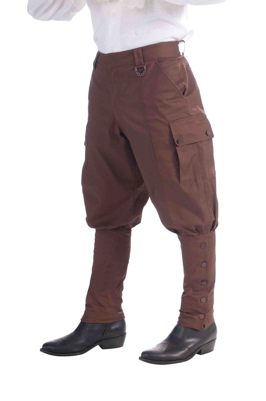 Mens Steampunk Trousers Adult Costume_1