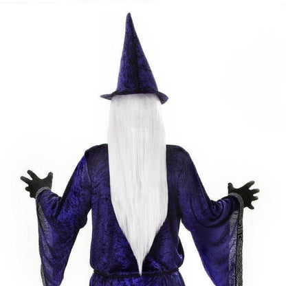 Mens Wizard Costume Robe Adult Male Halloween 3