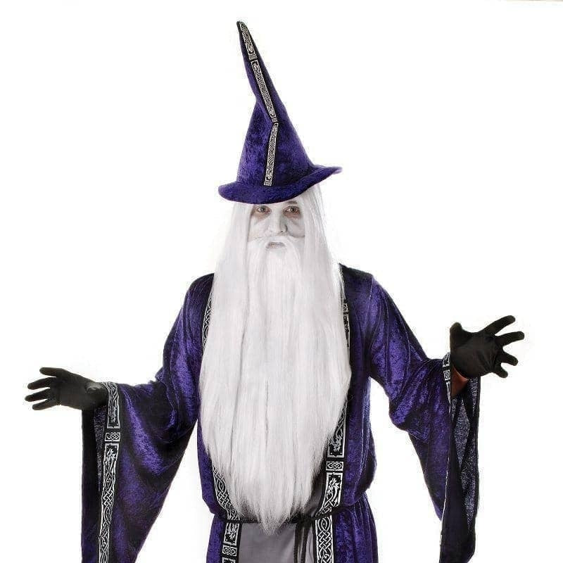 Mens Wizard Costume Robe Adult Male Halloween 1