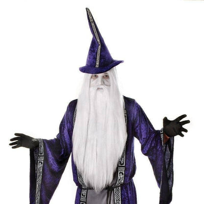 Mens Wizard Costume Robe Adult Male Halloween 1