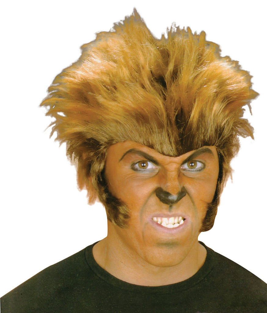 Mens Wolfman Wig Wigs Male Halloween Costume Mens Wolfman Wig Wigs Male Halloween Costume