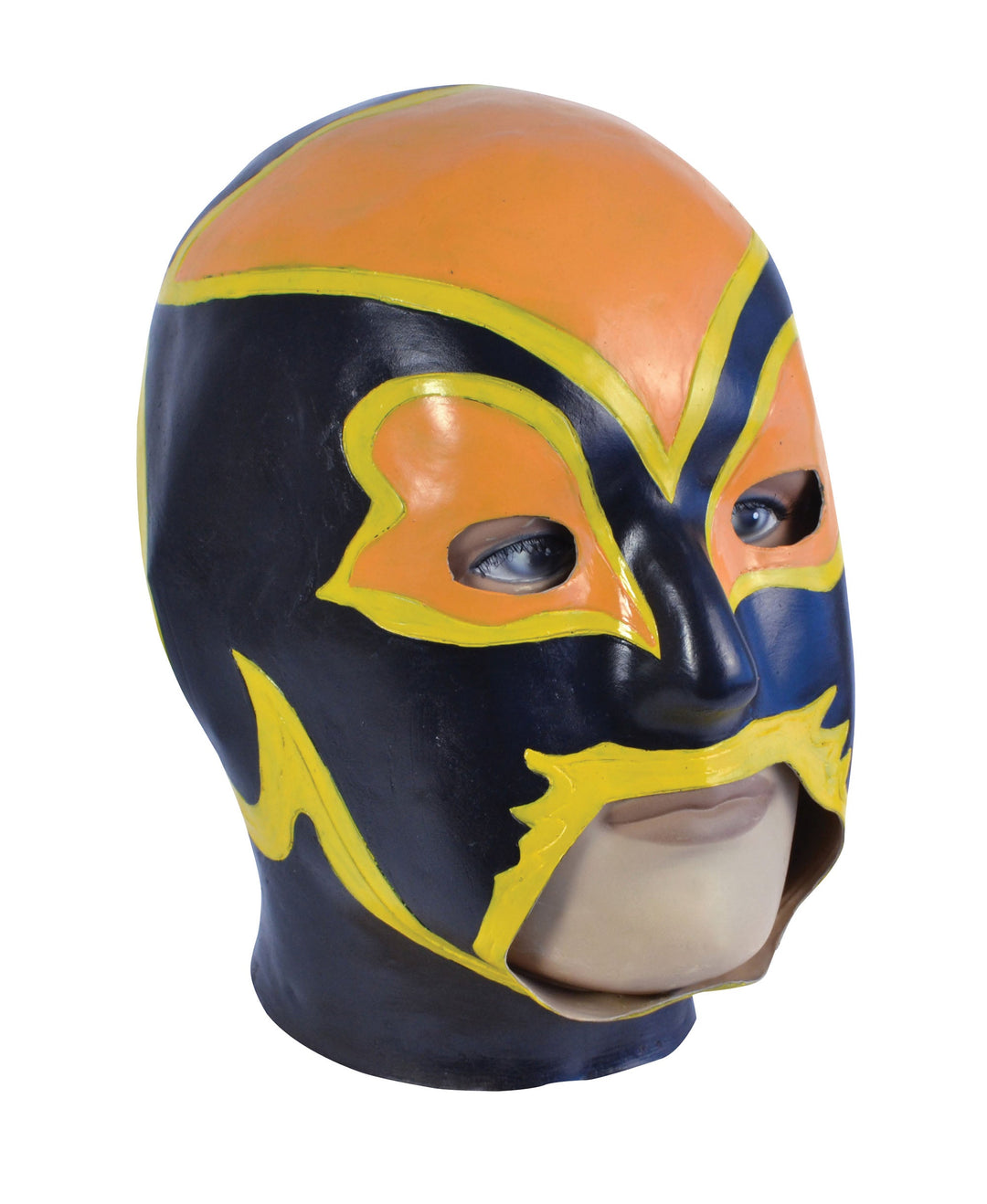 Mens Wrestler Rubber Masks Male Halloween Costume_1