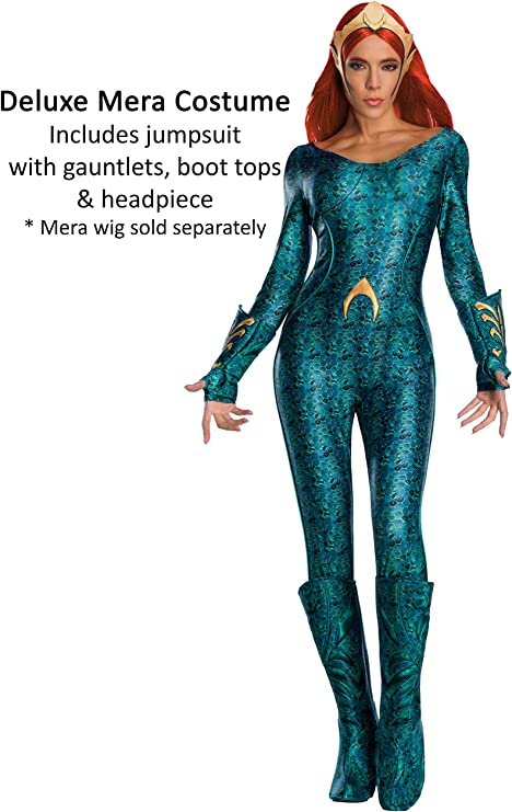 Mera Womens Aquaman Deluxe Costume 3