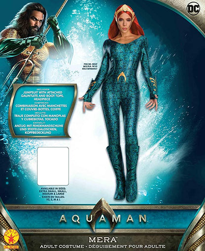 Mera Womens Aquaman Deluxe Costume 4