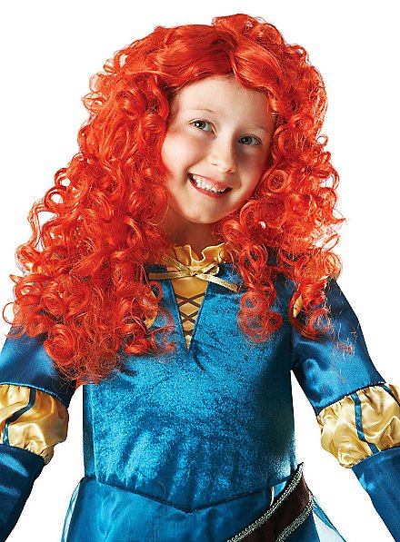 Merida Wig Brave Disney Princess Kids 1