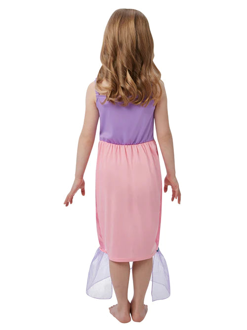 Mermaid Costume Kids Pink Dress_2