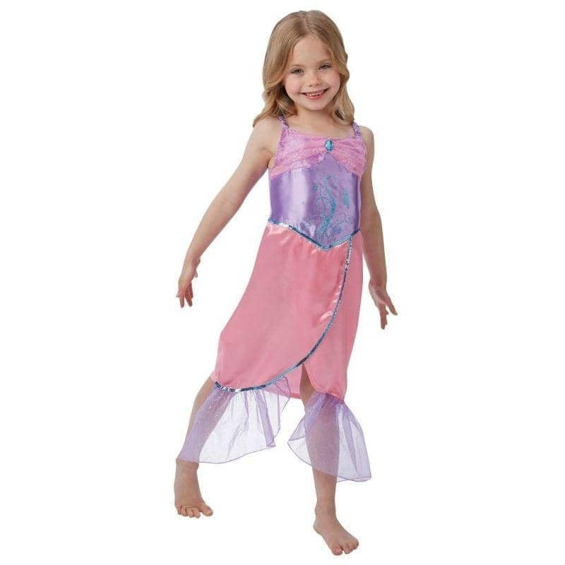 Mermaid Costume Kids Pink Dress_1