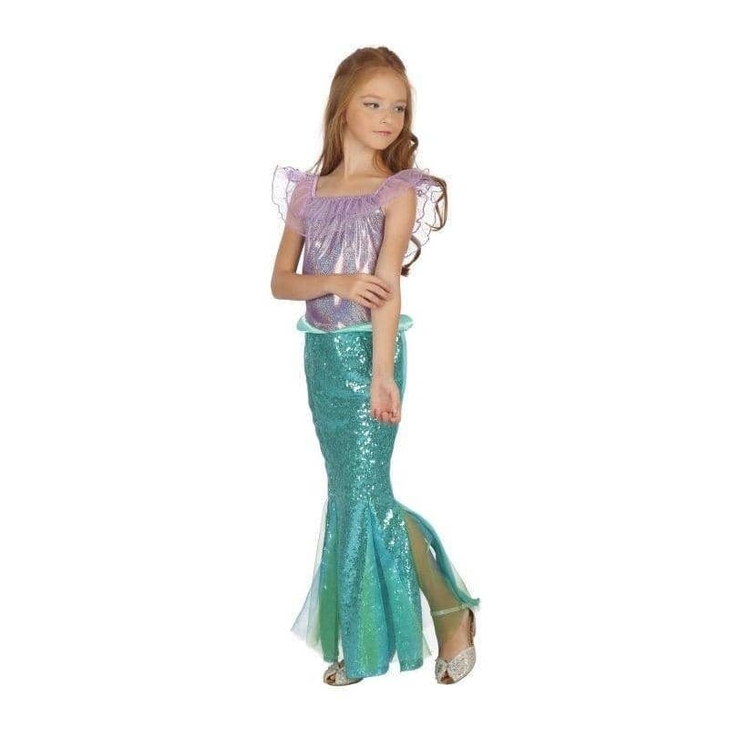 Mermaid Dress Childrens Costume_1 CF143