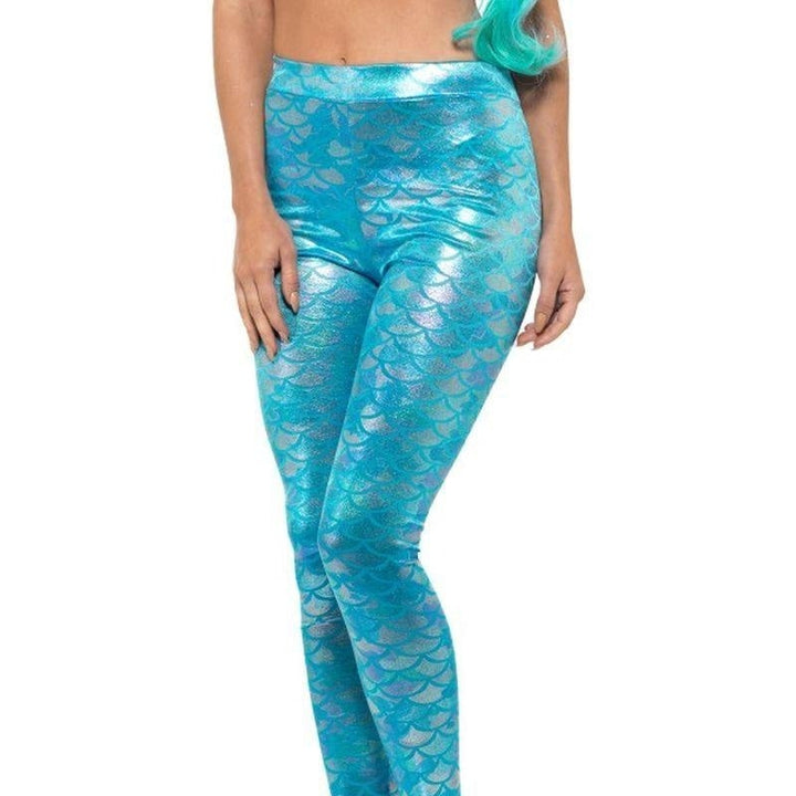 Mermaid Leggings Adult Blue_1