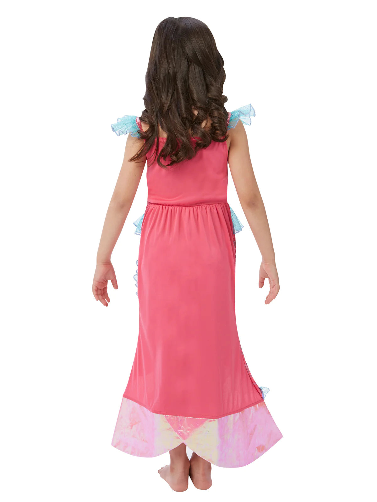 Mermaid Princess Costume Deluxe Girls Pink  Dress 2