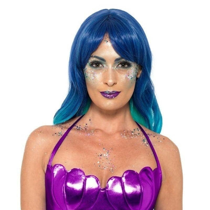 Mermaid Shell Bikini Bra Top Adult Purple_1 sm-47556