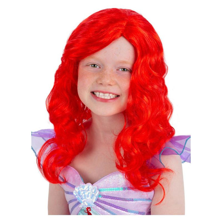 Mermaid Wig Red Child_1