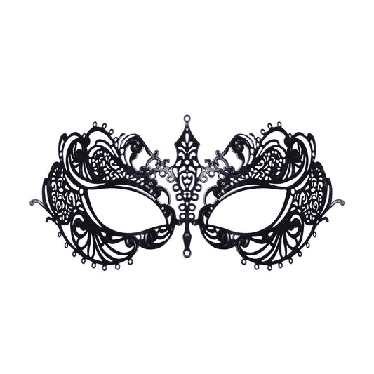 Metal Filigree Mask Blooming Flower 1