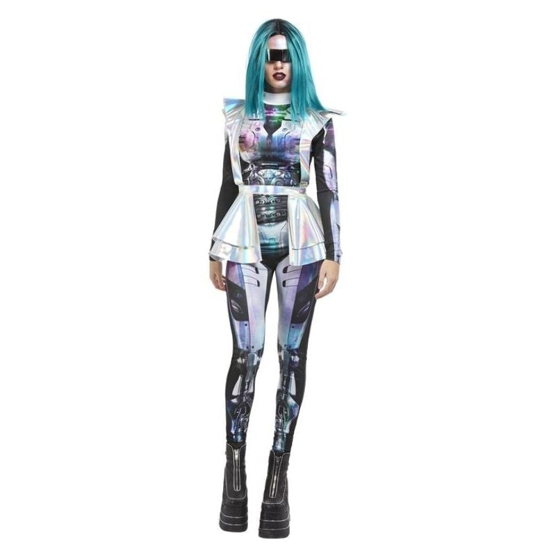 Metallic Space Alien Costume Multi_1