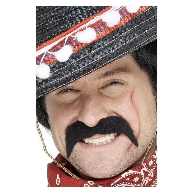 Mexican Bandit Tash Black Self Adhesive