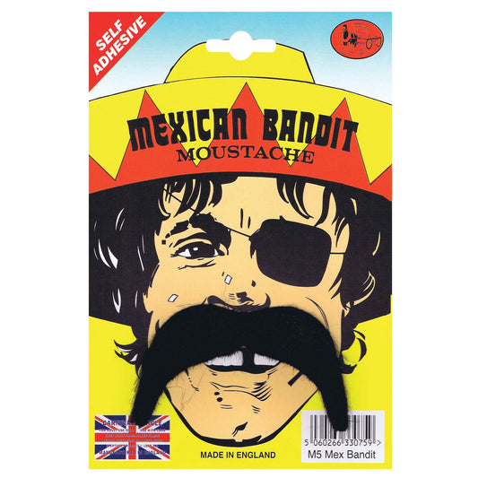 Mexican Bandit Tash Three Amigos Cowboy Moustache 1