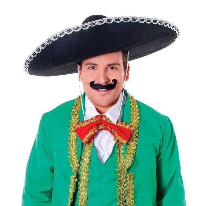 Mexican Man Adult Costume Green Suit_1