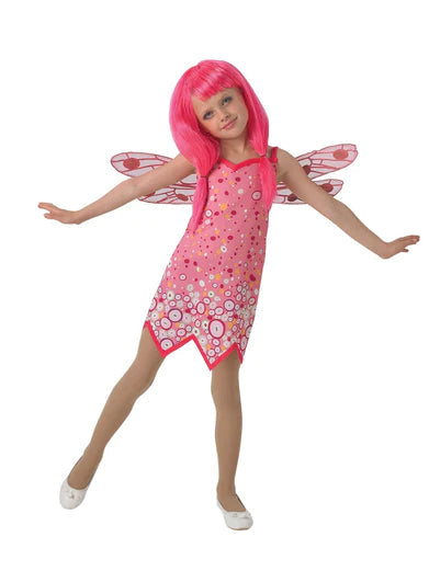 Mia and Me Deluxe Child Costume Pink Dress with Wings 2