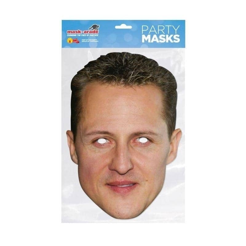 Michael Schumacher Celebrity Face Mask_1 MSCHU01