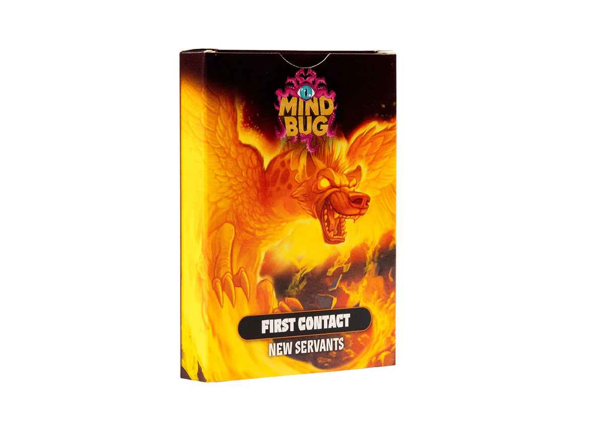 Mindbug First Contact New Servants Add on Board Game