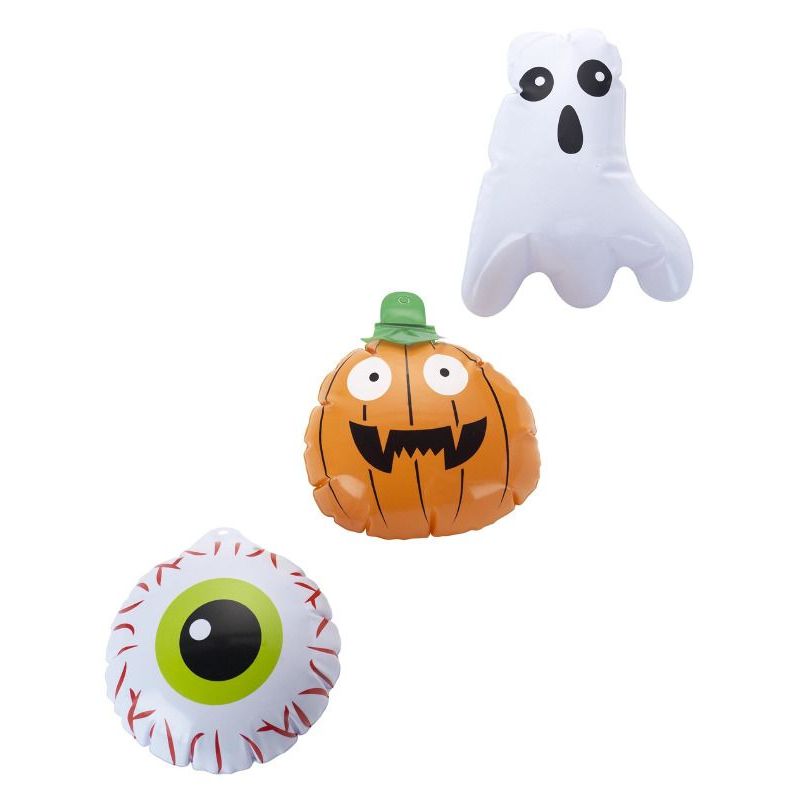 Mini Halloween Inflatables Set Of 3 Adult Multi 1