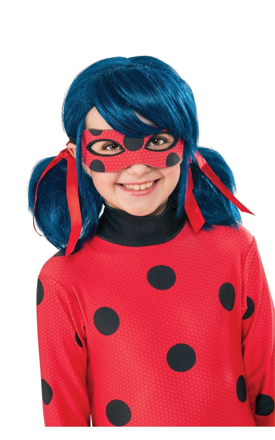 Miraculous Lady Bug Wig Costume 1