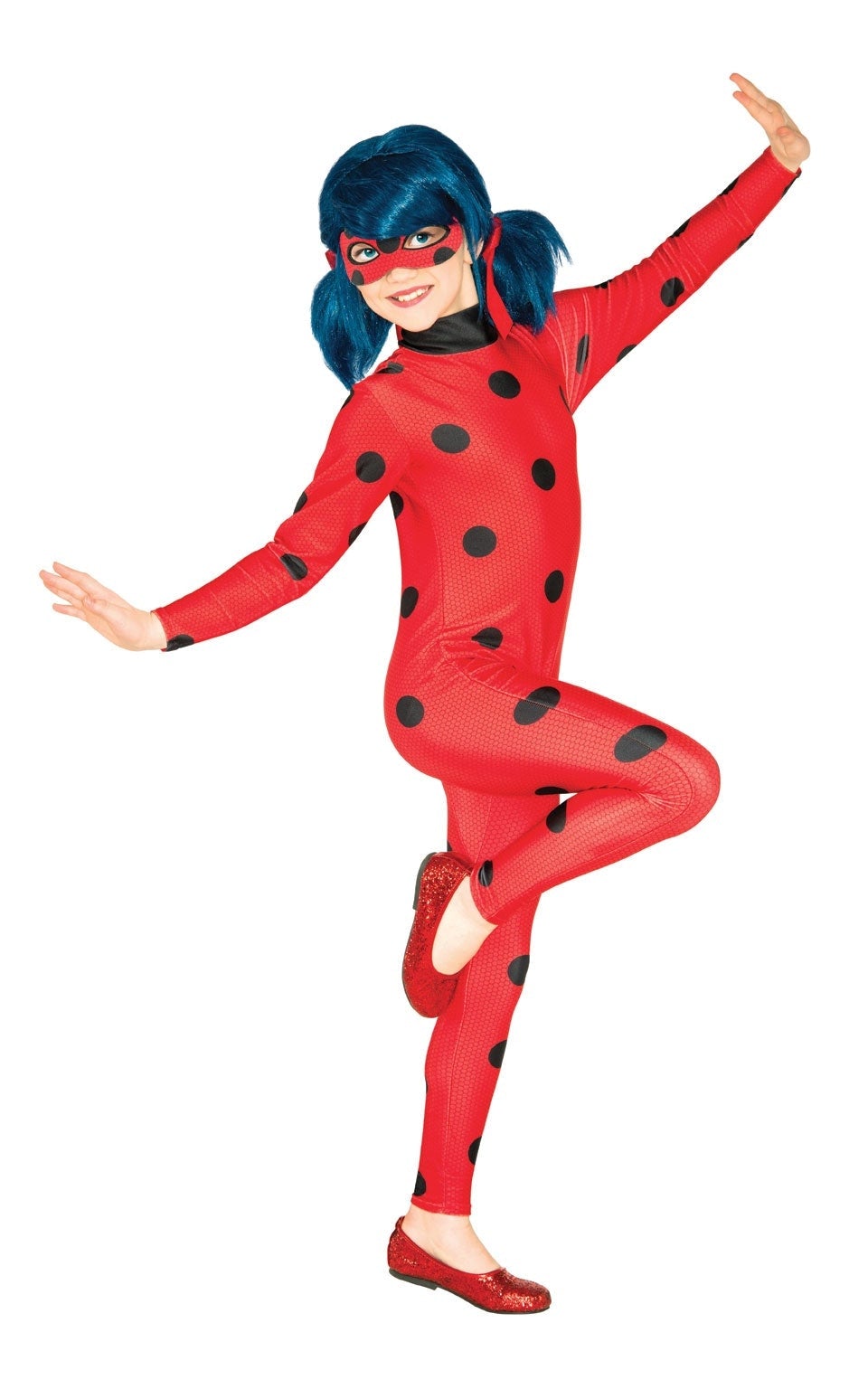 Miraculous Ladybug Girls Costume Jumpsuit 1 rub-3001343-4 MAD Fancy Dress
