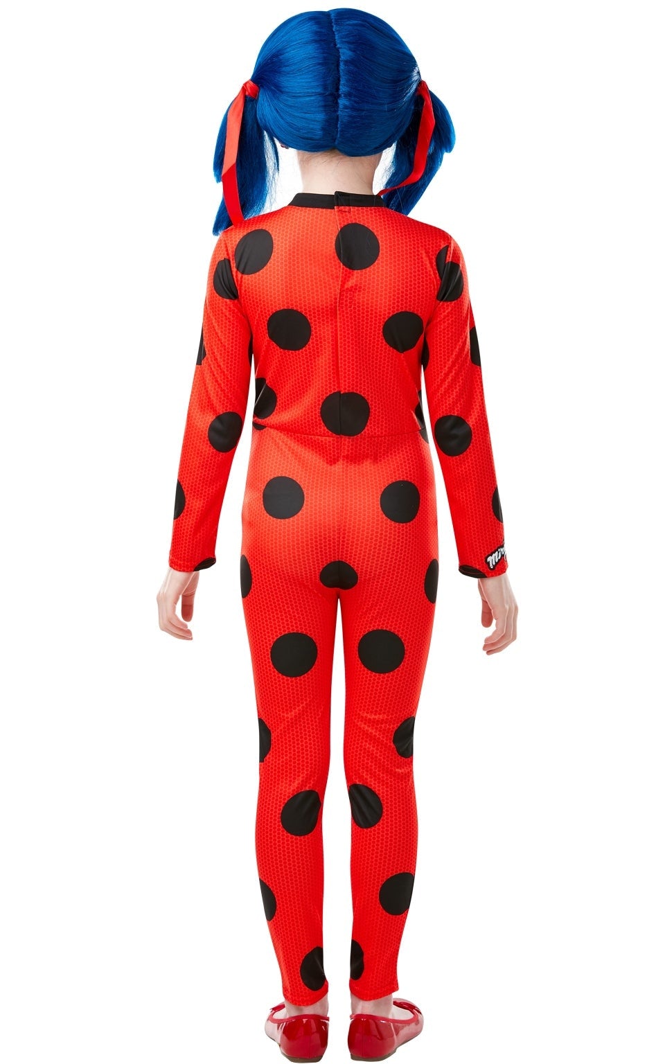 Miraculous Ladybug Girls Costume Deluxe Red Jumpsuit 3