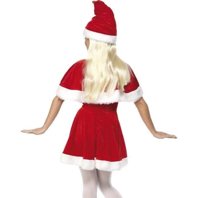 Miss Santa Costume Adult Red White Dress_2