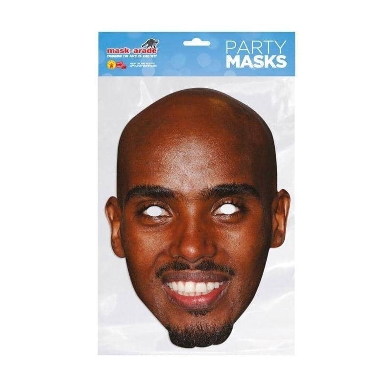 Mo Farah Celebrity Face Mask 1