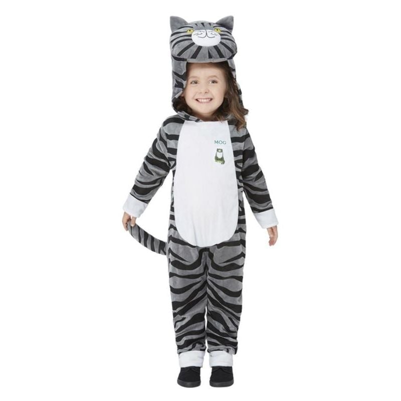 Mog The Cat Deluxe Licensed Costume Toddler All In One Grey 1