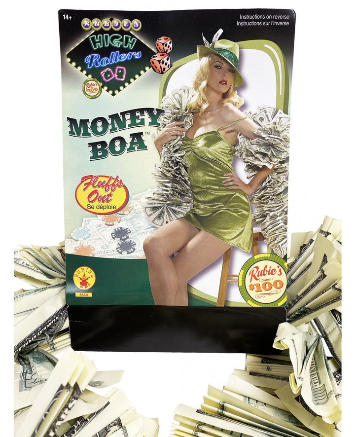 Size Chart Money Boa Costume Accessory