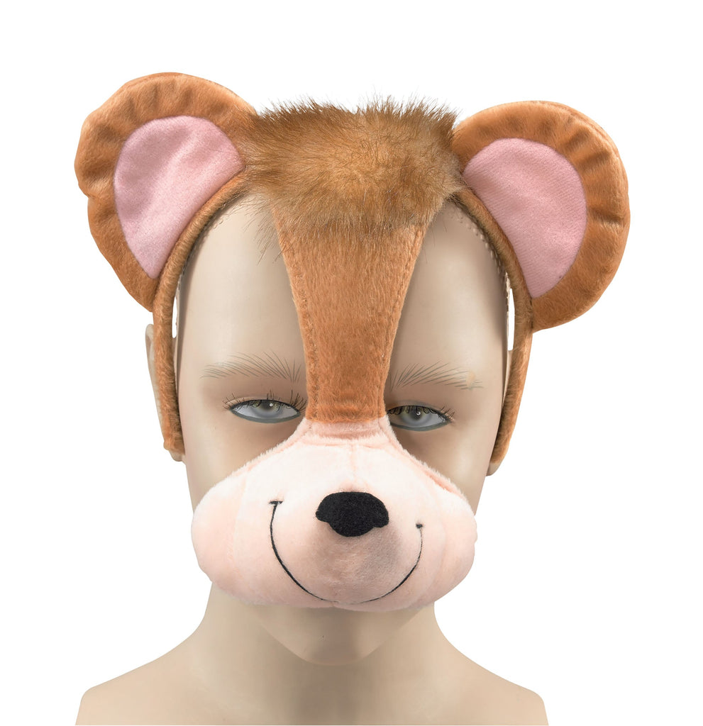 Monkey Mask On Headband +sound Eye Masks Unisex Monkey Mask On Headband +sound Eye Masks Unisex