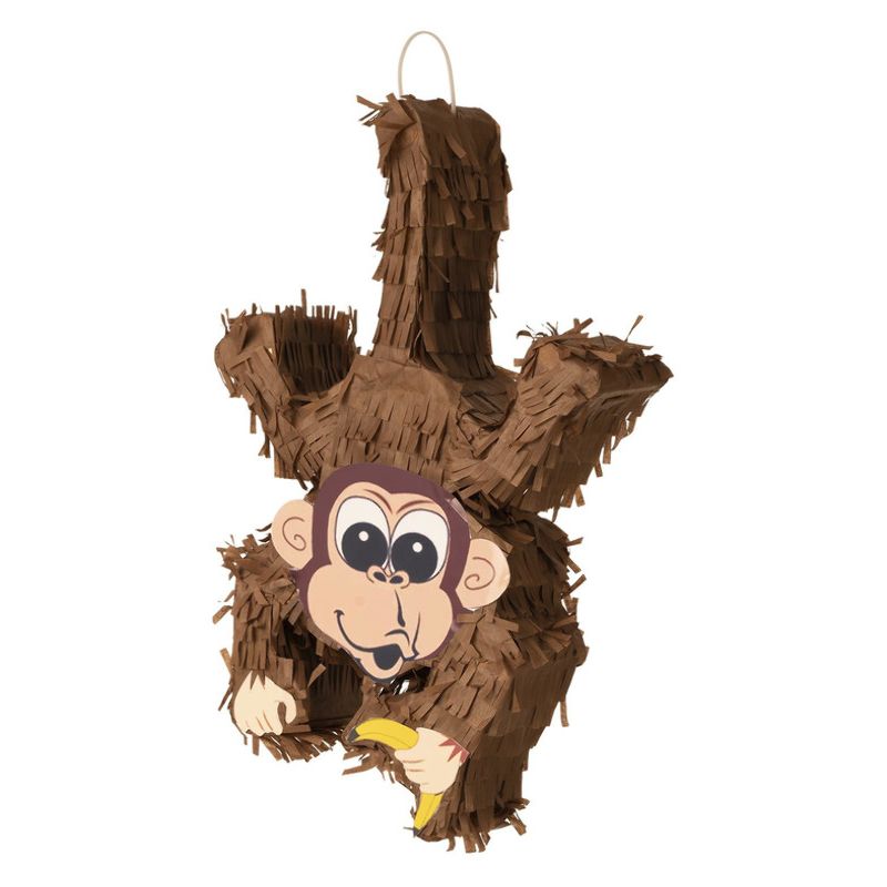Monkey Piñata Child Brown 1