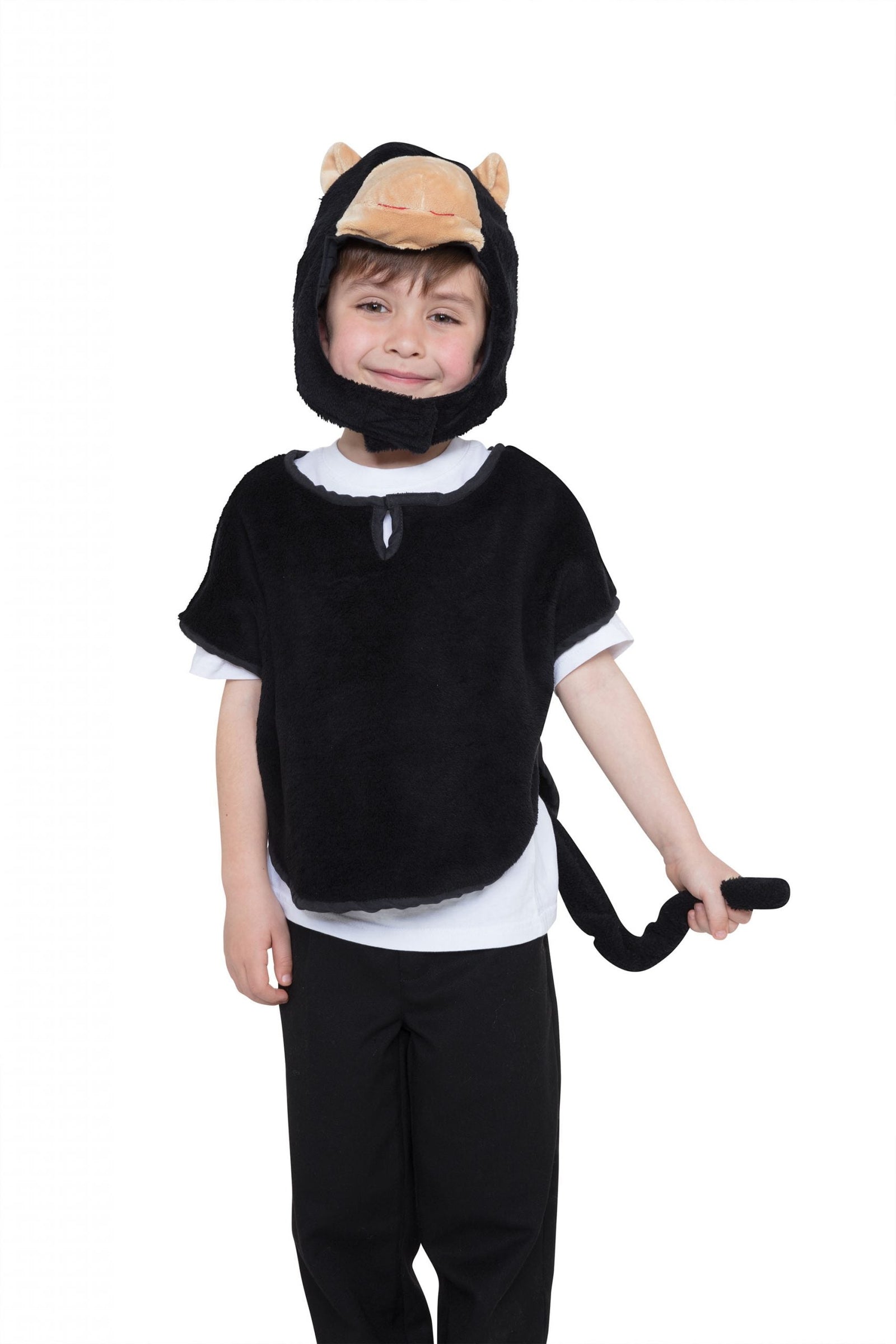 Monkey Tabard with Tail for Kids 1