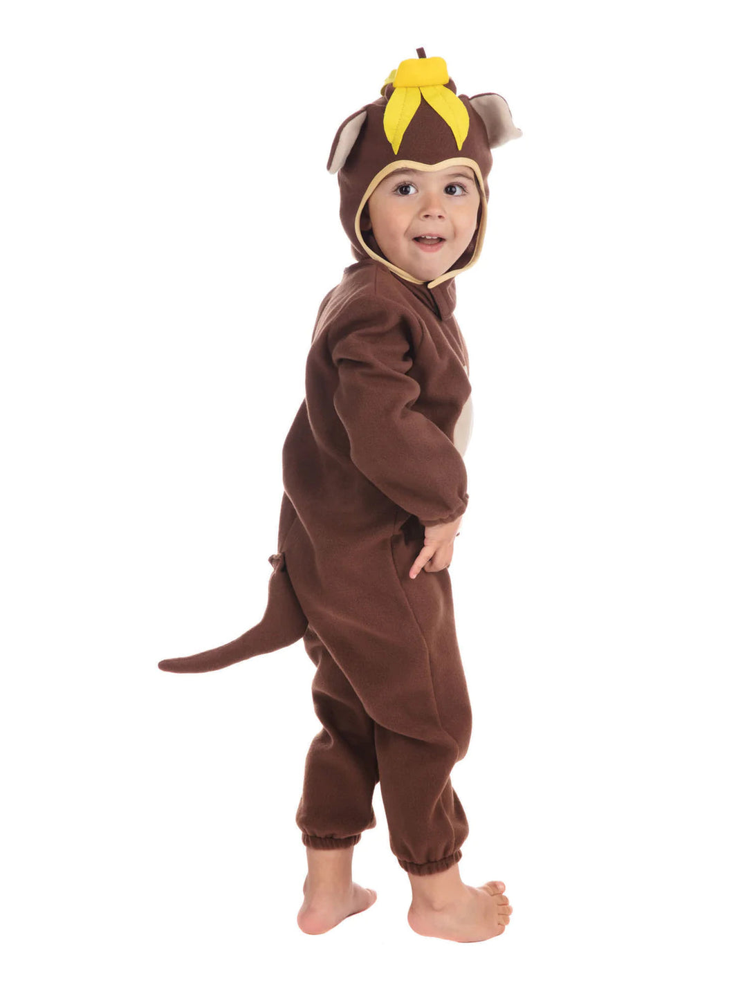 Monkey Toddler Costume Cute Jumpsuit with Banana_2
