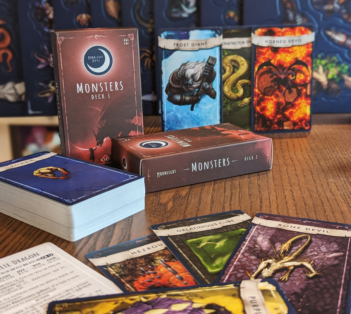 Monsters Deck 1 Card Game