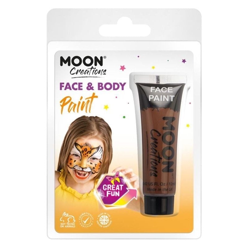 Moon Creations Face and Body Paint 12ml Clamshell Costume Make Up 4