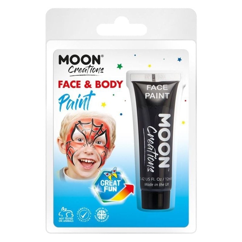 Moon Creations Face and Body Paint 12ml Clamshell Costume Make Up 1