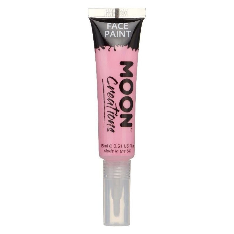 Moon Creations Face and Body Paints with Brush Applicator 15ml Single Costume Make Up 11