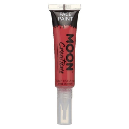 Moon Creations Face and Body Paints with Brush Applicator 15ml Single Costume Make Up 13