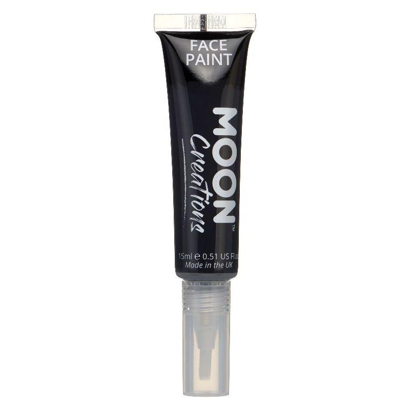 Moon Creations Face and Body Paints with Brush Applicator 15ml Single Costume Make Up 17
